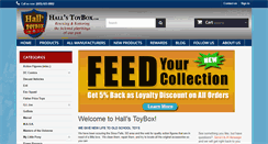 Desktop Screenshot of hallstoybox.com